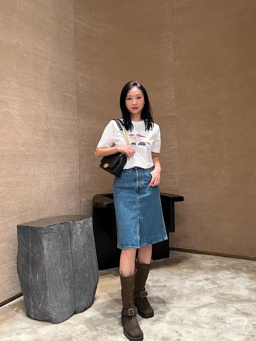 巴宝莉 25年最新款牛仔半裙(KX*MM) 商品图1