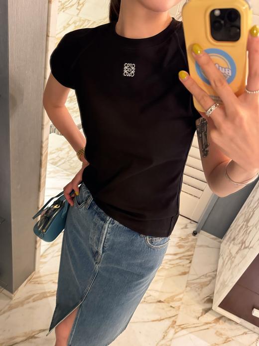 罗意威 25年新品胸前刺绣打底T恤(KX*MM) 商品图6