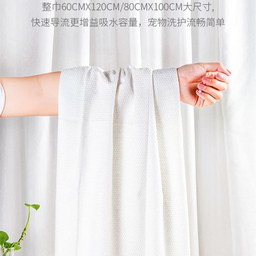 金甲衣  一次性宠物浴巾升级加厚大尺寸浴巾/毛巾到手5包 柔软舒适 强力吸水 商品图3