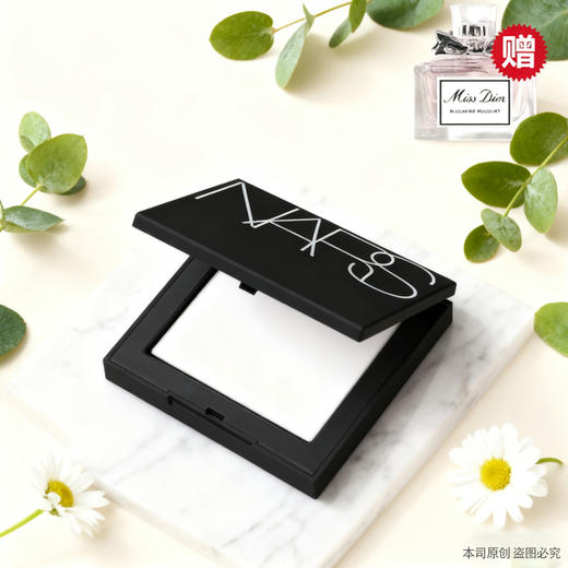 【双12嗨购节】【全球购·送迪奥香水】NARS粉饼娜斯蜜粉持久控油散粉裸光遮瑕大白饼定妆粉扑10g·现货速达 商品图1