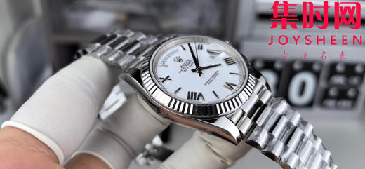 RC配重版 重量200克+ 白罗马DD 劳力士星期日历型系列 日志40mm 商品图2