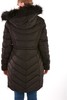 贝壳三 秋冬加厚连帽中长款羽绒服修身收腰毛领连帽外套C110807 商品缩略图8