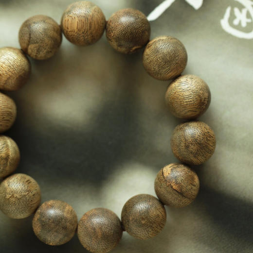 【青山特惠】1.6x14颗 柬埔寨 沉香 手串 c11 商品图3