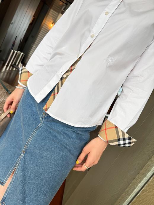 巴宝莉 2025秋冬新品 经典拼格衬衣(KX*MM) 商品图1