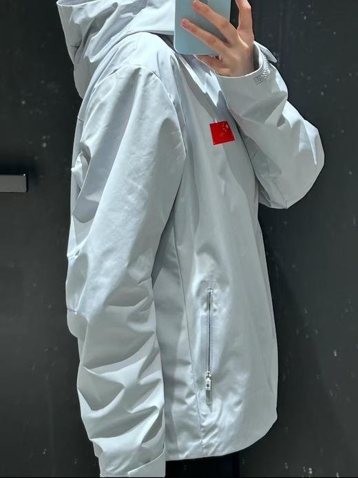 【M/L/2XL断码】安踏冠军全天候系列男款冲锋衣风船灰色152410604【库存有限，如无货将做退款，介意慎拍!】 商品图2