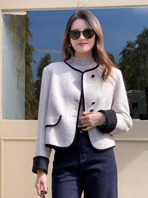 【百图lulu定制】【木耳边针织衫】给秋冬衣橱加点糖 高弹 打底衫 针织衫 商品图9