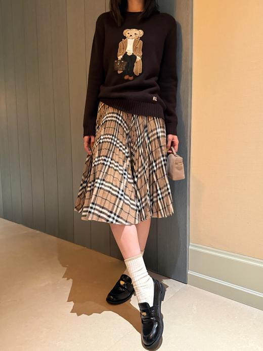 拉夫劳伦 25年紫标系列最新风衣小熊针织衫(KX*MM) 商品图1