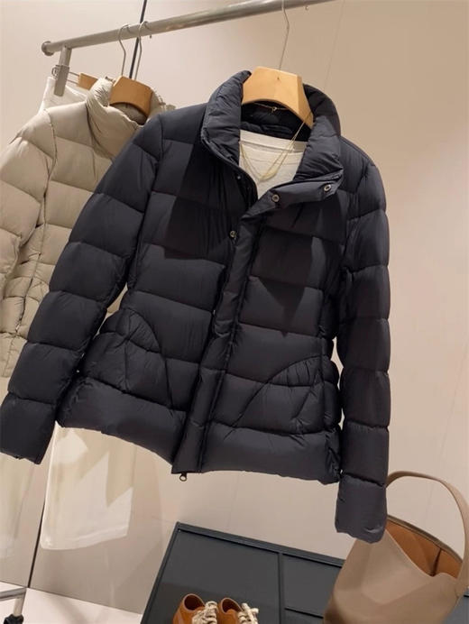 去抢！原厂~！江Nの泡芙！25冬立领收腰廓形5P9C 90白鸭绒15D细旦尼龙 商品图13