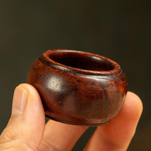 清	黄花梨鼓形小水盂 商品图3