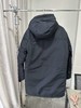 贝壳三 户外工装风加厚黑色派克棉衣御寒保暖连帽棉服男C110828 商品缩略图1