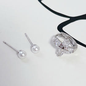 小众优雅时尚镶钻组合耳饰-纪念日百货门店同款167596192