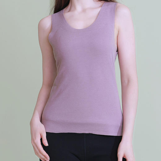 秋冬速暖羊毛保暖背心 男女加厚无痕7A抗菌贴片内衣 打底衫可外穿 商品图10