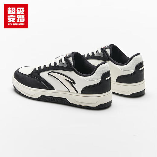 超级安踏BASIC丨板鞋女鞋夏季经典小白鞋厚底增高休闲鞋子女122538003U 商品图2