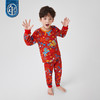 【云优选】年衣童装家居服套装冬季新款男女童居家内衣盛世跃马家居服套装 商品缩略图3