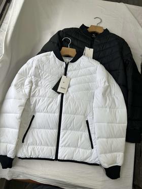 贝壳三 轻量化保暖棒球领排骨棉服宽松休闲情侣棉衣外套C110830