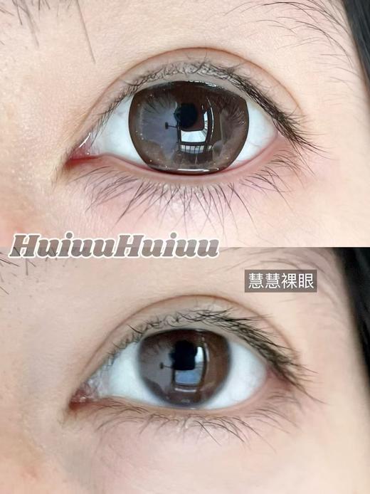【店主实拍】OCEAN GIRL·浓郁可可· 暗夜紫黑·14.5mm【半年抛0-800度 无525/575 】 商品图4