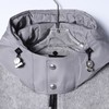 250511SDSA秋冬新款痞帅男装潮牌简约拼接拉链立领连帽鹅绒服外套百搭 商品缩略图2