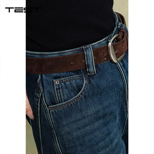 冬上新 时尚休闲百搭牛仔裤 3254060 商品图1