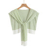 薄款时尚条纹针织百搭坎肩搭肩 商品缩略图3