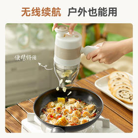 大宇手持绞肉机切片切丝切电动菜机 HM01