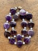 紫水晶扁圆珠首饰三件套组，顺丰包邮 商品缩略图8