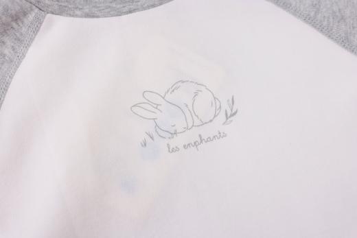 LES-3内衣i5圆领套装丛林小兔40支微磨毛双面01I31009040 商品图4