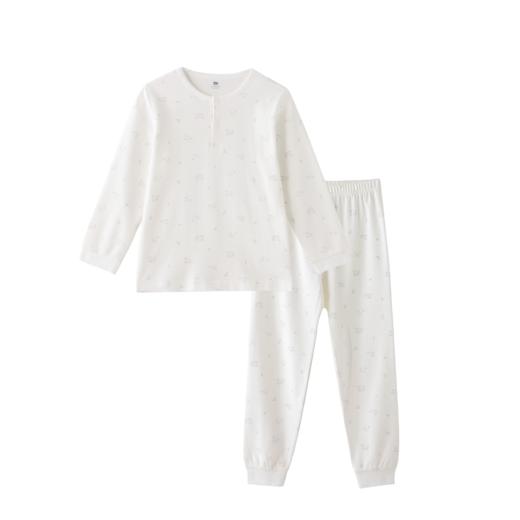 LES-3内衣i5两粒扣套装丛林小兔40支微磨毛双01I31009050 商品图0