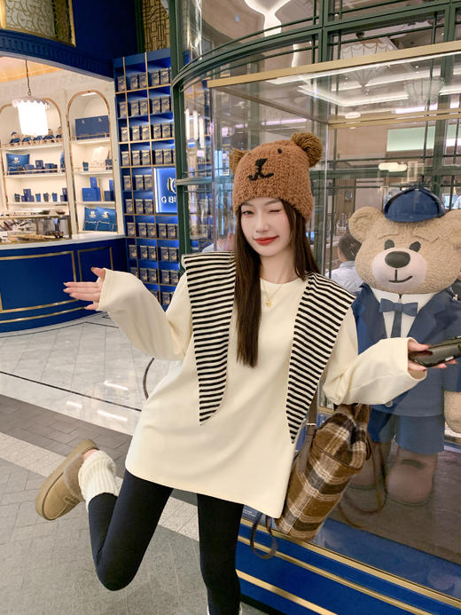 <曾小咸推荐> 现货秒杀！微信超特价！白色圆领长袖t恤（带披肩帽）日常179.99 立减90 秒杀89.99！ 商品图13