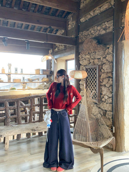 <曾小咸推荐>现货秒杀！微信超特价！3色polo领刺绣针织衫两件套 日常219.99 立减120 秒杀99.99！ 商品图14