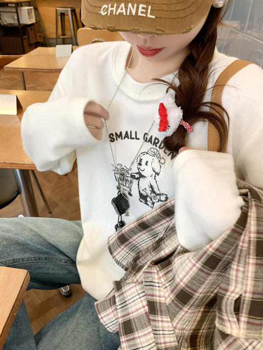 【169元任选2件】现货！粉咖格子衬衫 商品图5