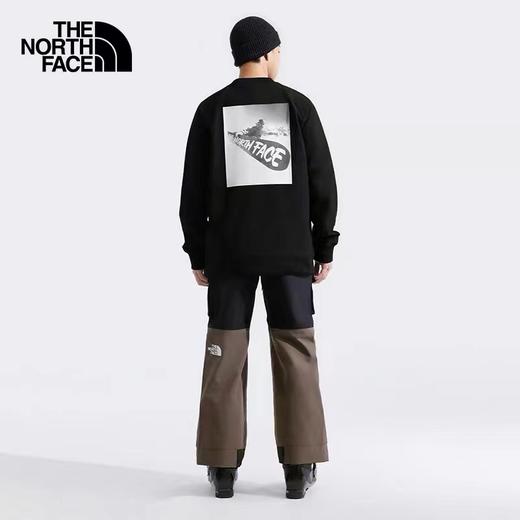 D110932男士户外休闲运动加绒针织圆领套头卫衣 商品图2