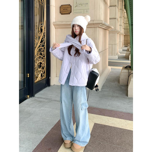 <曾小咸推荐> 现货秒杀！微信超特价！阔腿工装牛仔裤 日常189.99 立减90 秒杀99.99！ 商品图2