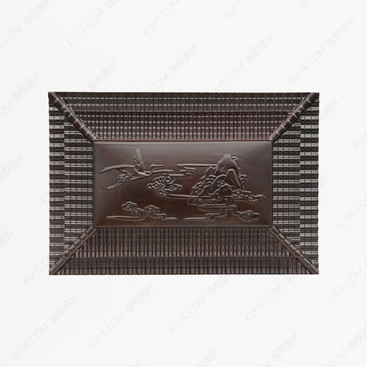 高品质寿盒“寿山福海”大果紫檀 商品图3