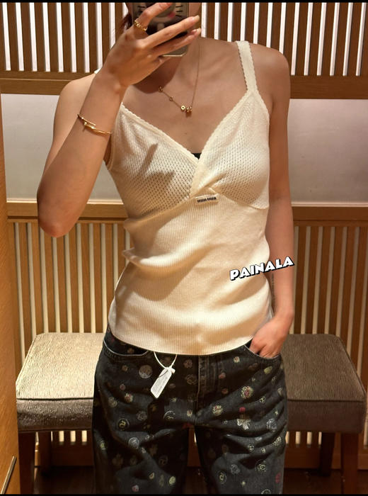 缪缪 25年最新秀款徽标背心(KX*MM) 商品图7