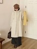 【轻奢双面尼】2513（100%澳洲超细羊毛）连帽休闲褶皱袖中长双面尼大衣-喜出 商品缩略图3