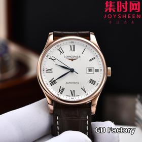 【新款大号40mm】浪琴名匠3点历系列 男士腕表
机芯：进口西铁城