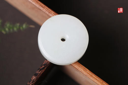 和田白玉平安玉璧 商品图2