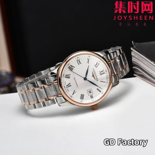 【新款大号40mm】浪琴名匠3点历系列 男士腕表
机芯：进口西铁城 商品图4