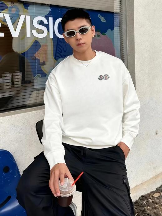 D110936液氨水柔棉70周年纪念款高品圆领卫衣 商品图2