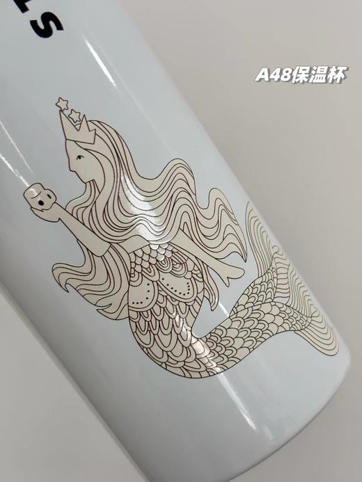 D110918美人鱼款大肚随行保温杯喝水茶杯桌面杯办公杯 商品图10