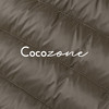 COCO ZONE 刘 一一 “排骨鹅”95白鹅绒连帽横格纹鹅绒服 CD1A1616 商品缩略图6