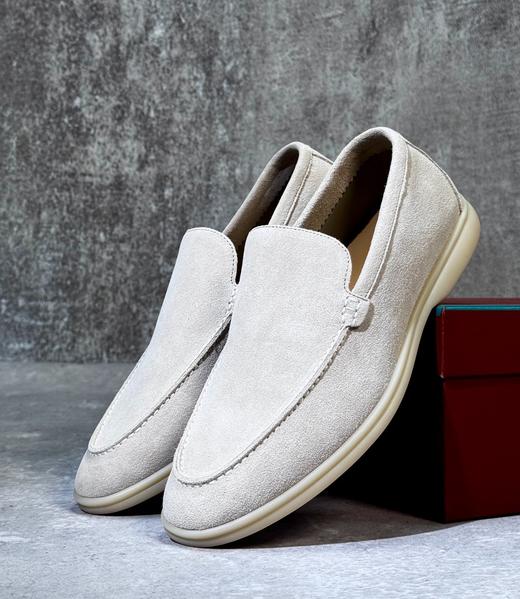 男款绒面休闲套脚乐福鞋ba015 商品图1