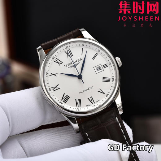 【新款大号40mm】浪琴名匠3点历系列 男士腕表
机芯：进口西铁城 商品图1