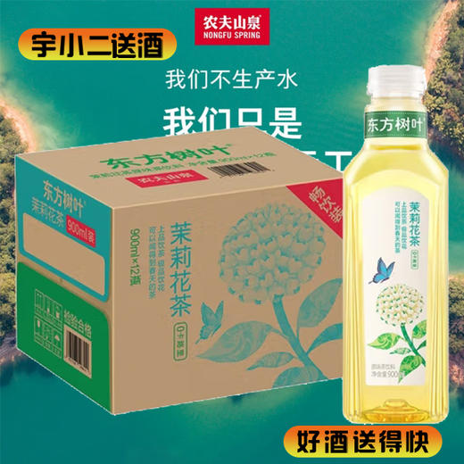 【茶饮料】东方树叶茉莉花茶900ml*12 商品图0