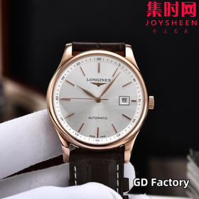 【新款大号40mm】浪琴名匠3点历系列 男士腕表
机芯：进口西铁城