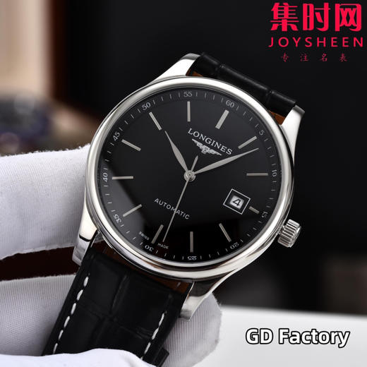 【新款大号40mm】浪琴名匠3点历系列 男士腕表
机芯：进口西铁城 商品图1