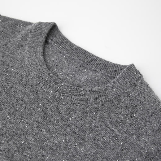 ROMI STUDIO“简约舒适”12针羊毛花纱混纺轻薄套头毛织RWCWSG5246 商品图3