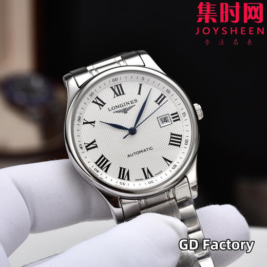 【新款大号40mm】浪琴名匠3点历系列 男士腕表
机芯：进口西铁城 商品图1