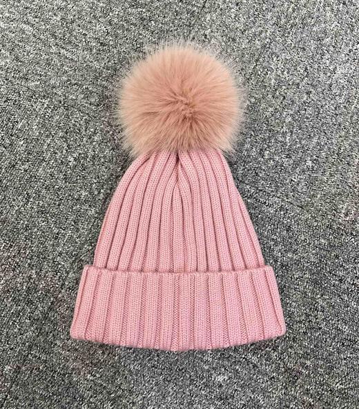 女款毛毛球羊毛帽fe018 商品图1