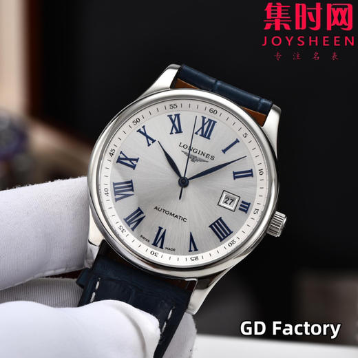 【新款大号40mm】浪琴名匠3点历系列 男士腕表
机芯：进口西铁城 商品图2